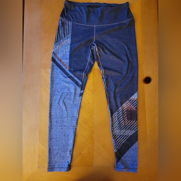 Prana Pillar Printed Legging -blue sangria - medium - Picture 3 of 7